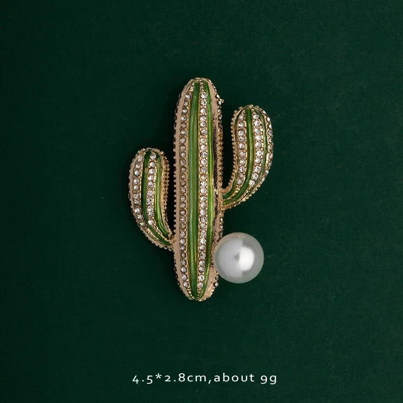 Vintage Brooch Enamel Pin Pearls Vintage Flower Brooch Plant Animal Insect Fruit