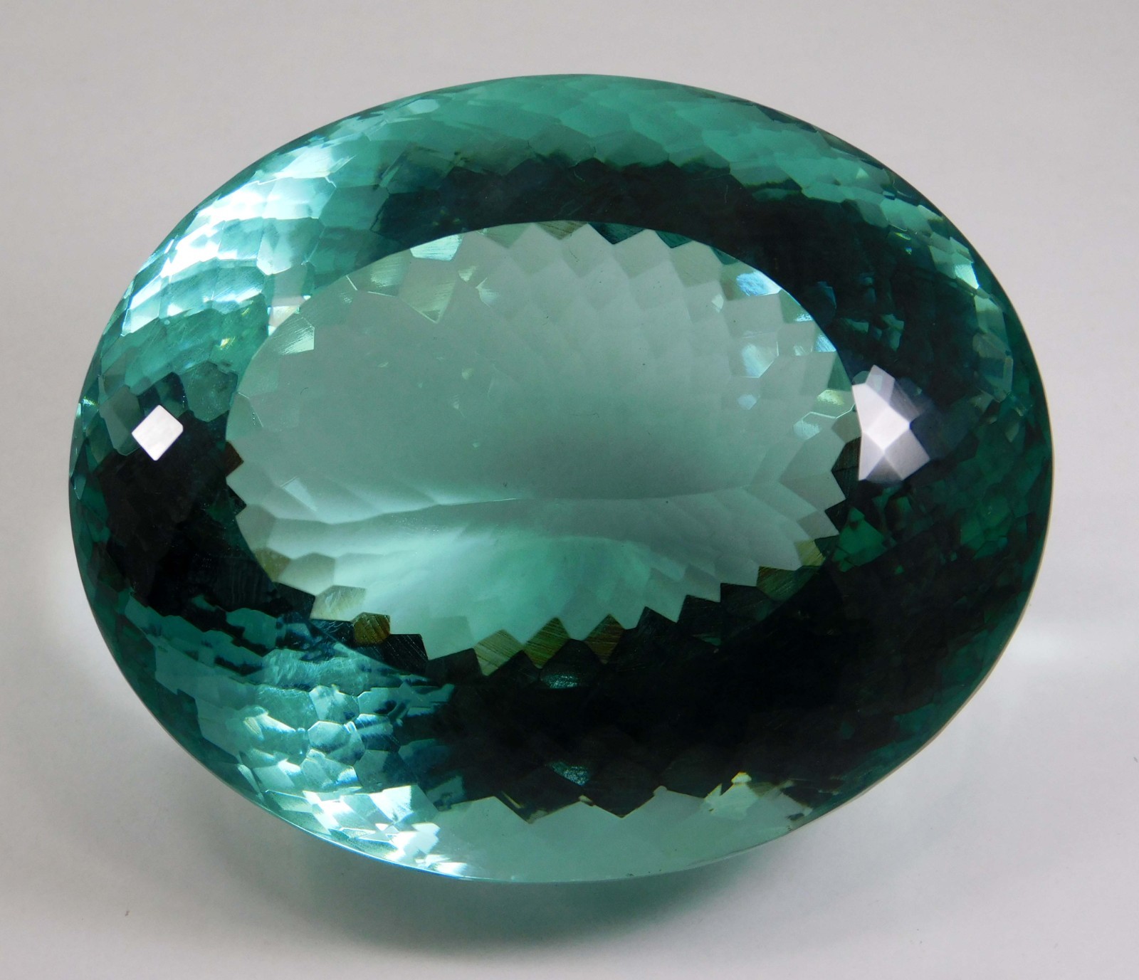 Certified 1544.60 Ct Natural Brazilian Blue Aquamarine Oval Cut AAA+ Gemstone