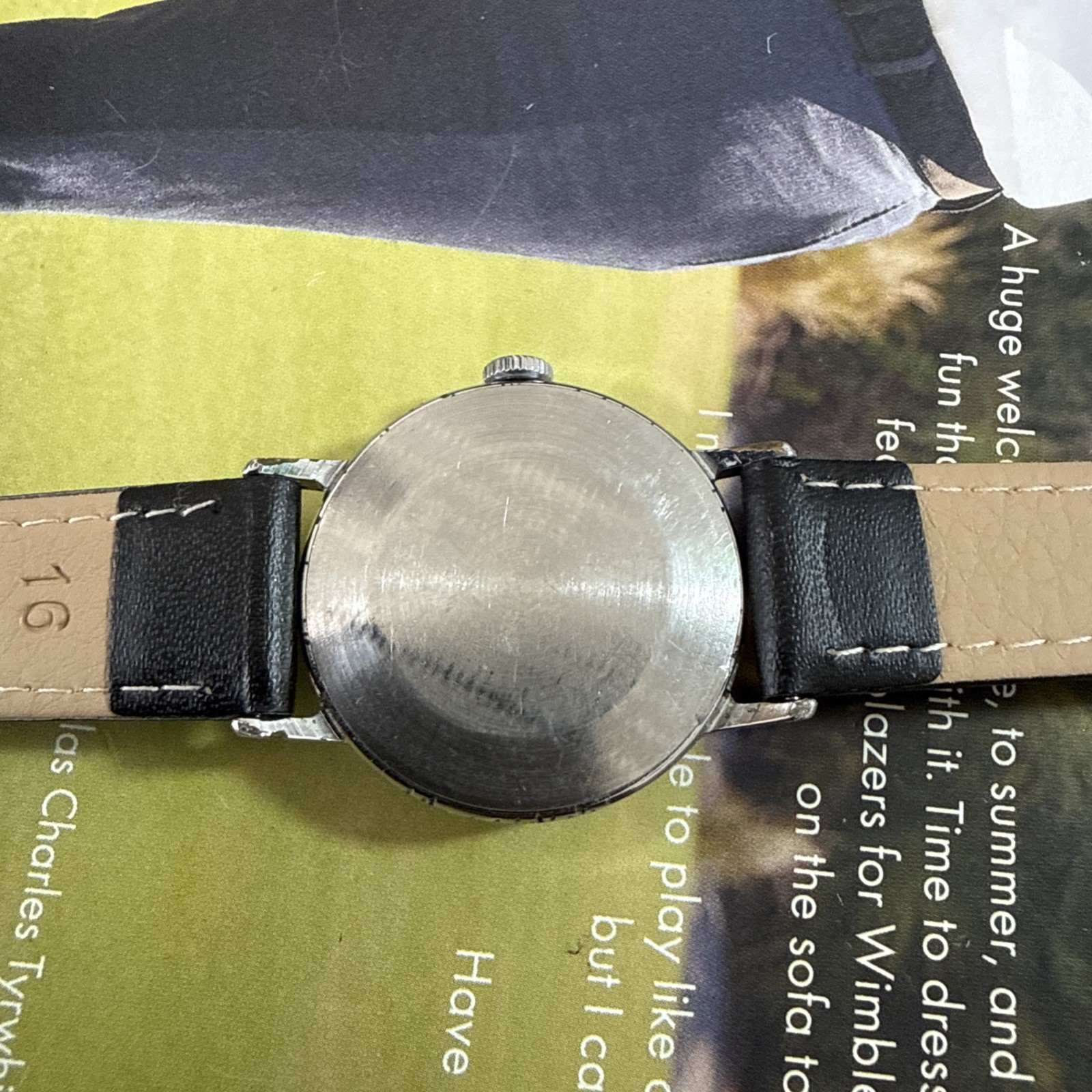 VINTAGE TIMEX MILITARY MEN WRISWATCH MADE IN GREAT BRITAIN 1973