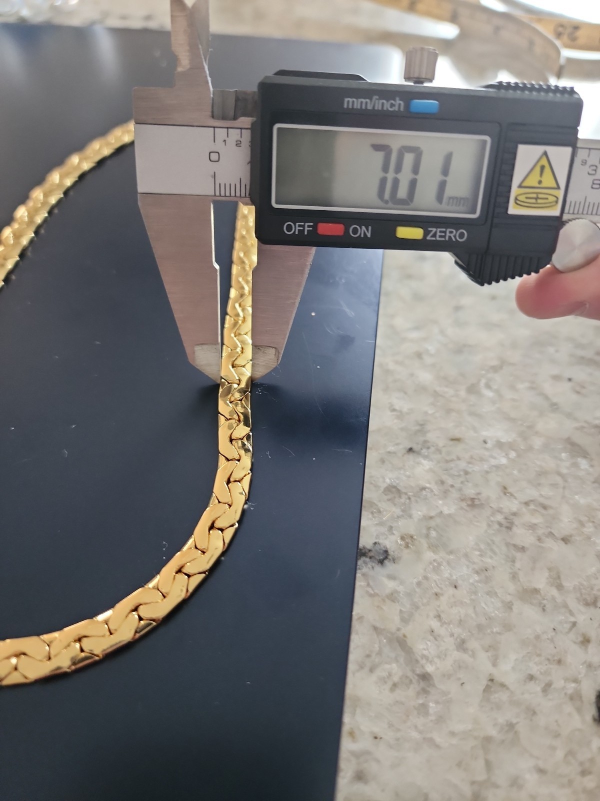 18k Gold Filled 20″ Custom Cuban Chain 7.0mm
