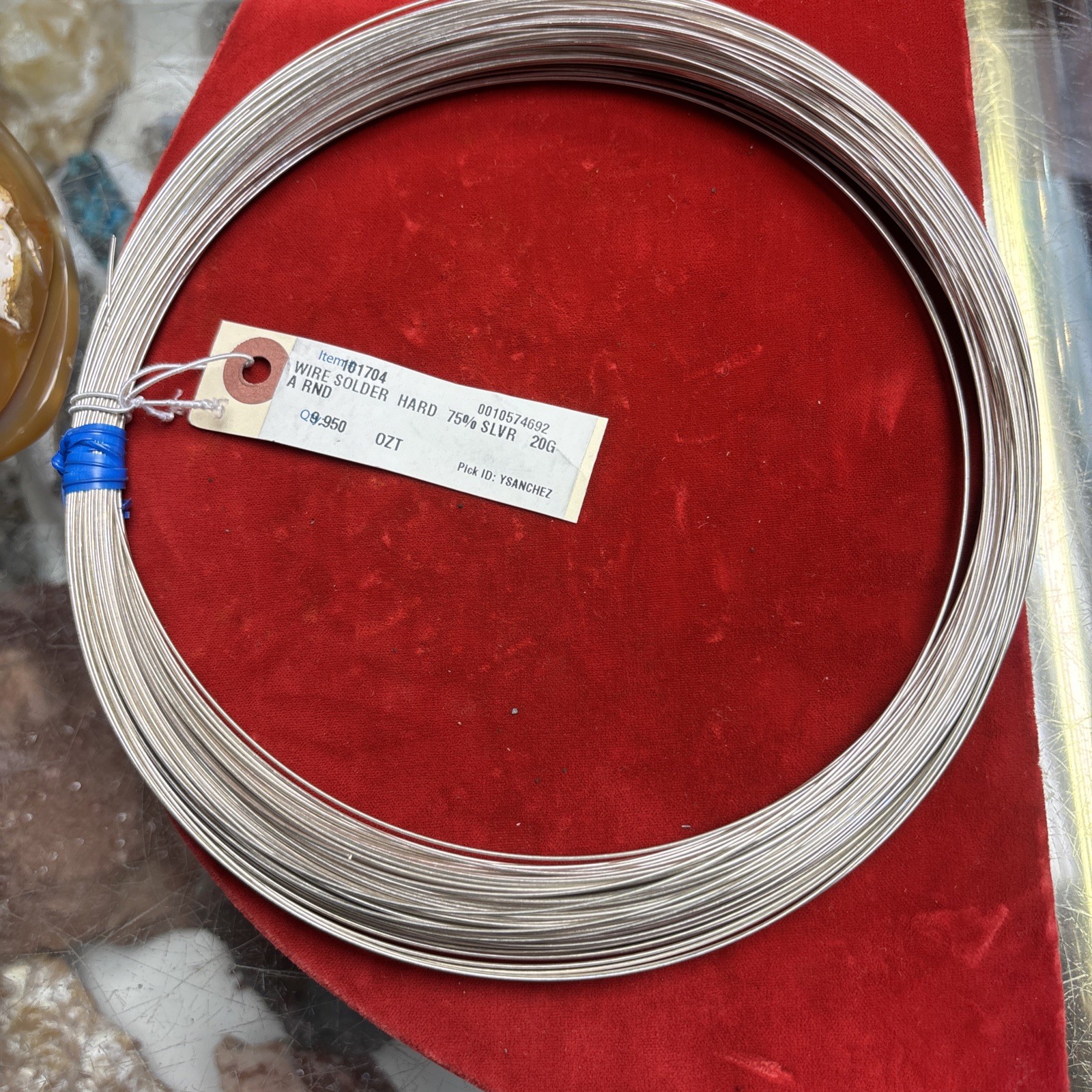 Silver Solder Wire Soldering Jewelry Making Repairs 75 % Hard Solder 1’ 20ga
