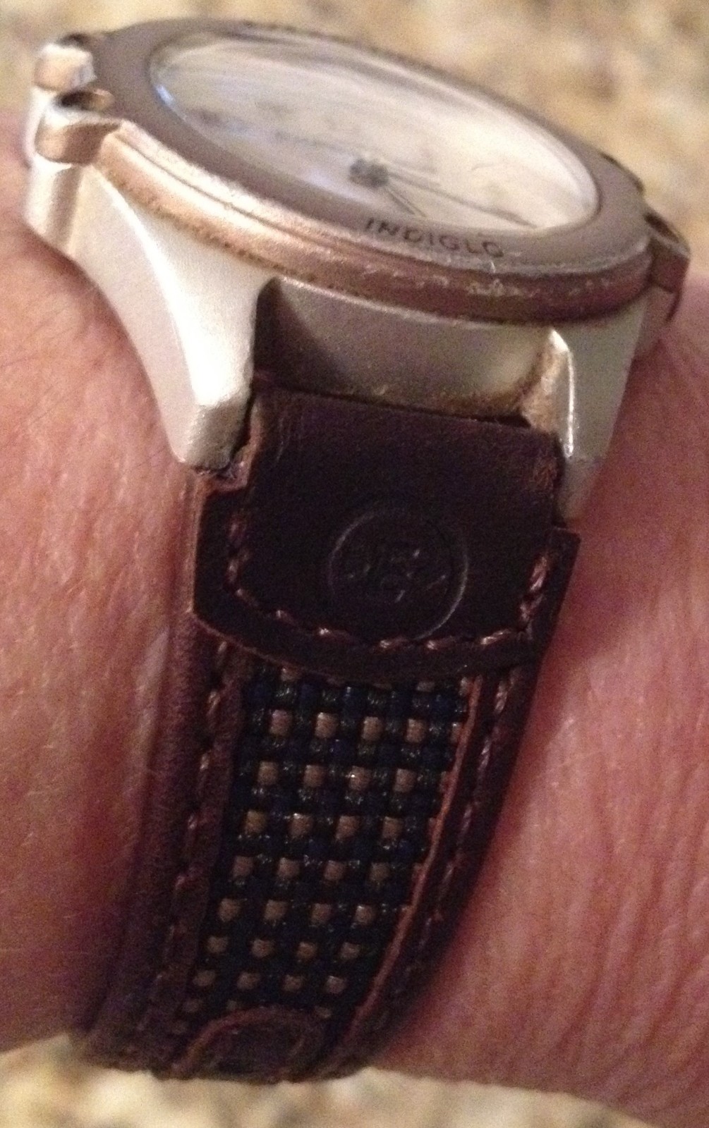 SMALL LADIES New Timex Expedition Brown Water Resistant 14mm Regular Watch Band