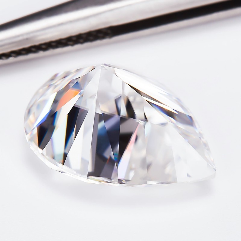 1-5pcs Pear Cut Real Moissanite Loose 0.35-5ct D Color VVS1 GRA Wholesale Price