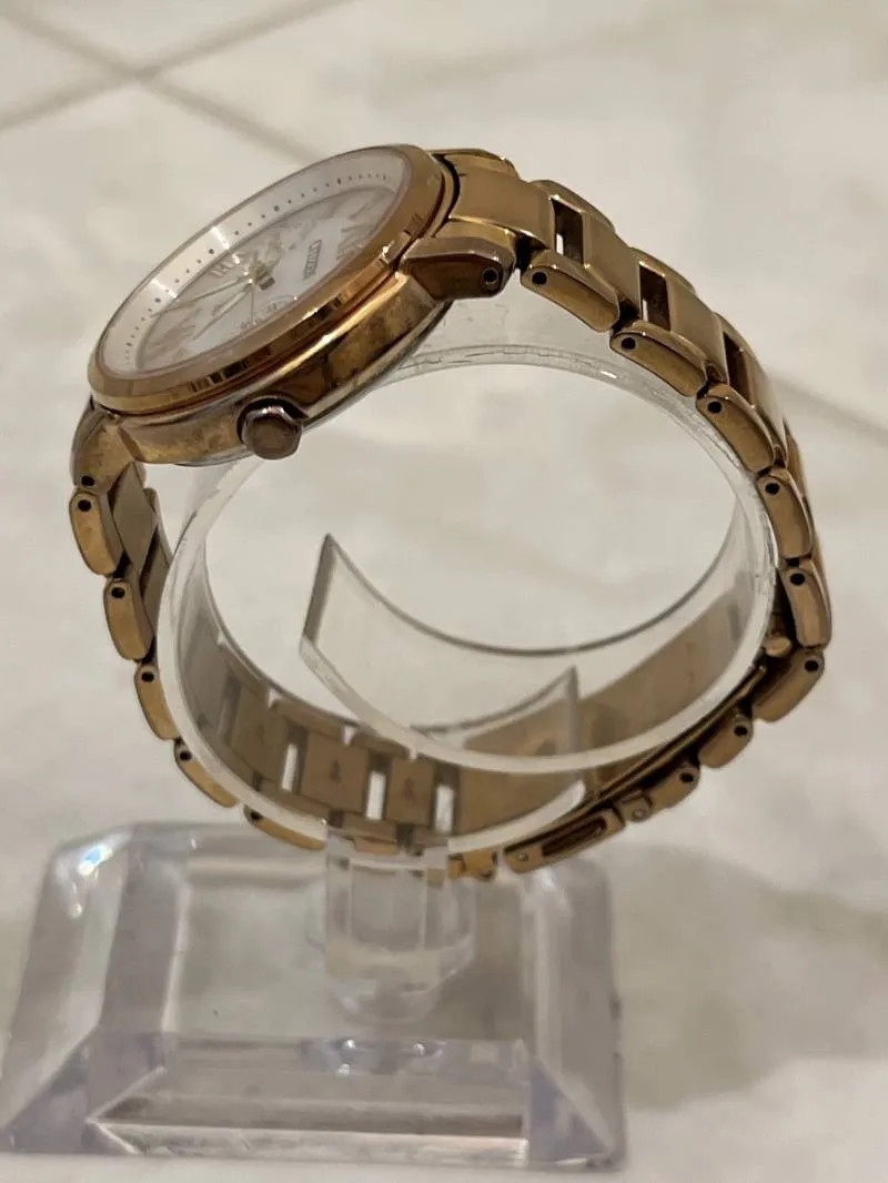 CITIZEN XC Citizen Cross Sea Solar Watch 8635-T021883 Working Condition