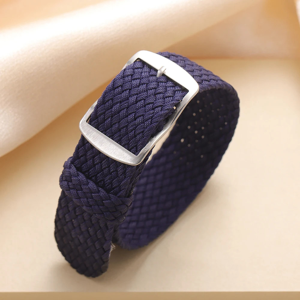 14Mm 16Mm 18Mm 20Mm 22Mm Nylon Woven Canvas Watch Band for Perlon for Omega Stra