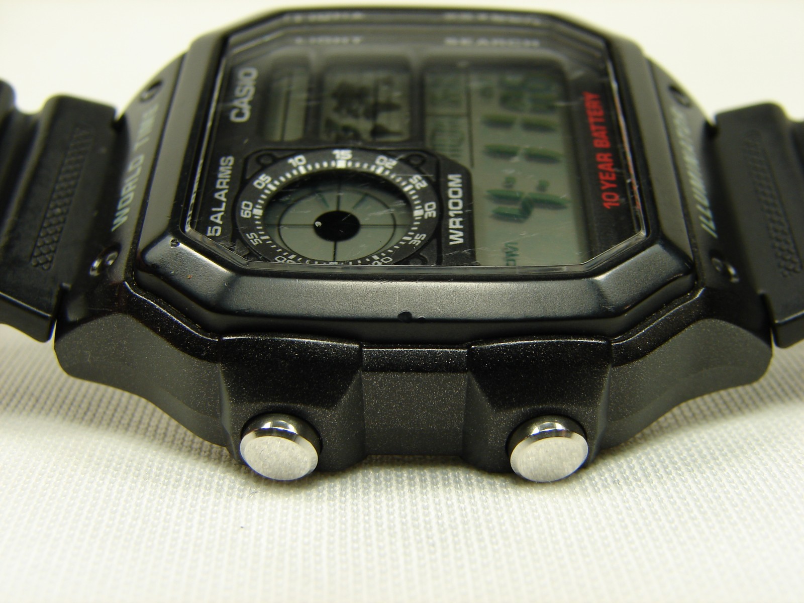 Mens CASIO Illuminator AE-1300WH & AE-1200WH Digital Watches Lot
