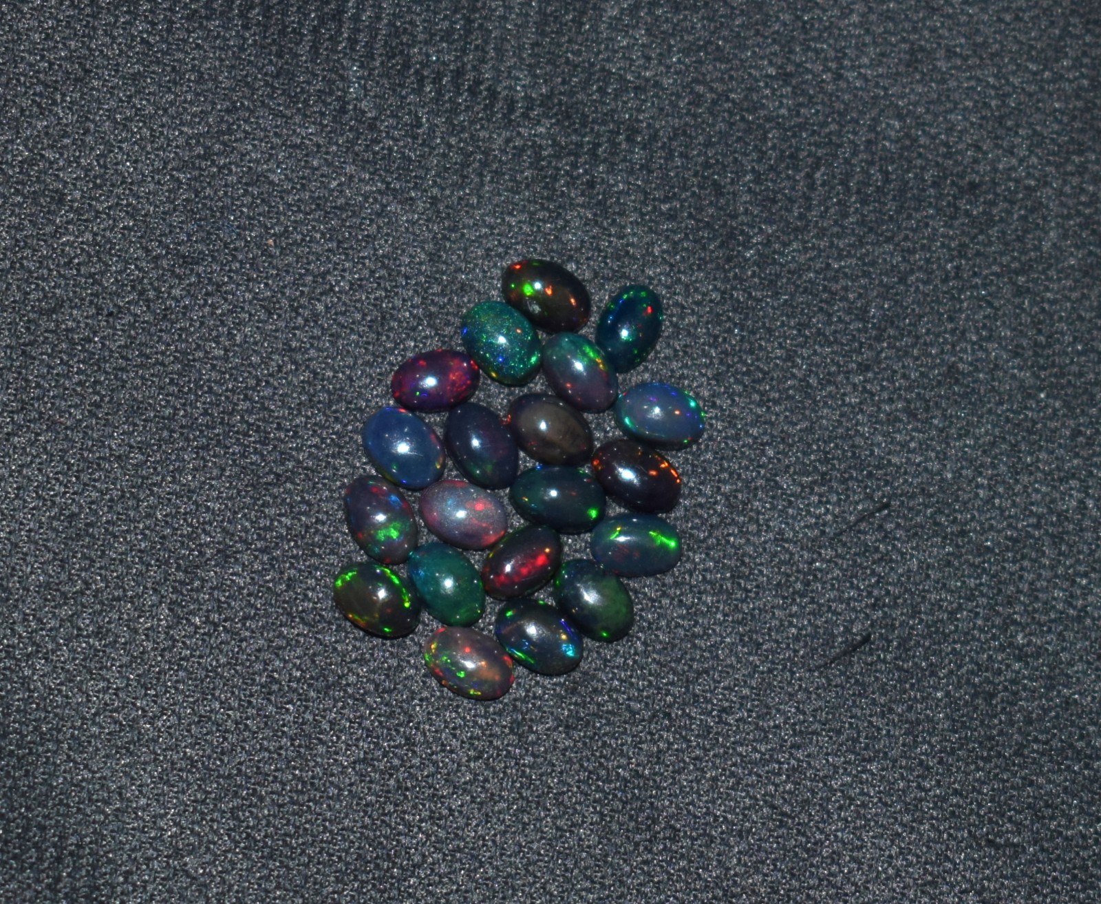 Natural Ethiopian Welo Fire Opal Loose Gemstone Cabochon 20Pcs 4X6mm L076