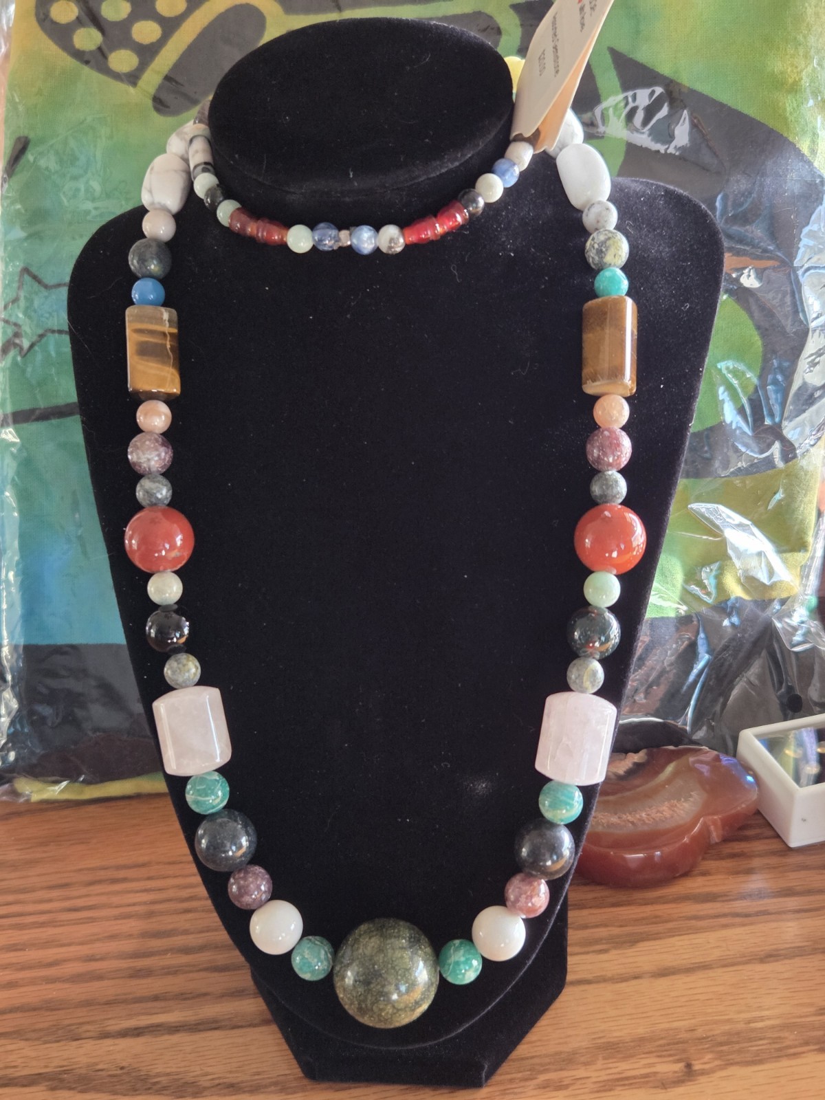 14 Inch Gemstone Necklace