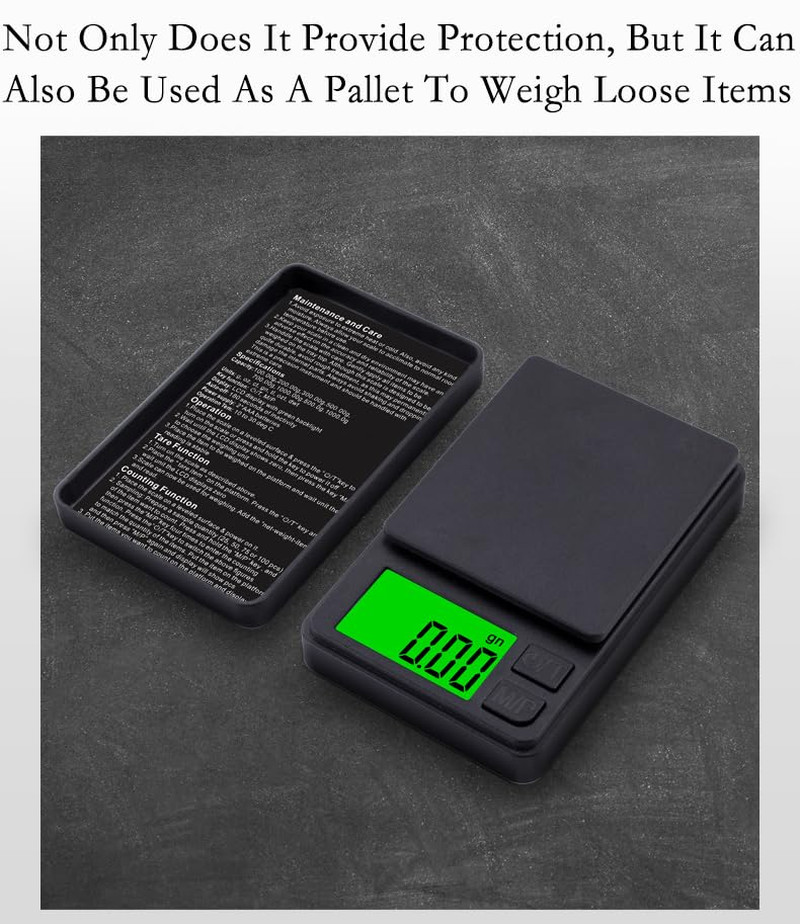 Digital Pocket Scale 1000G X 0.01G Weigh Gram Scale, Mini Scale, Digital Grams S