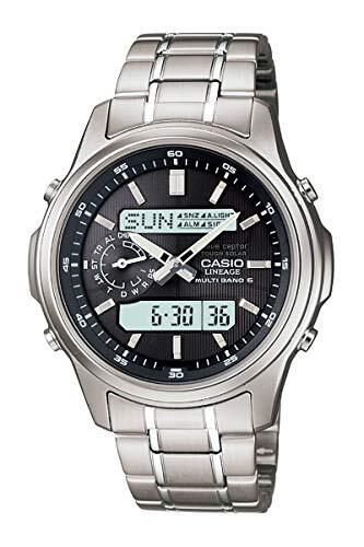 Casio Lineage LCW-M300D-1AJF Stainless Solar Radio Analog Digital Watch in BOx
