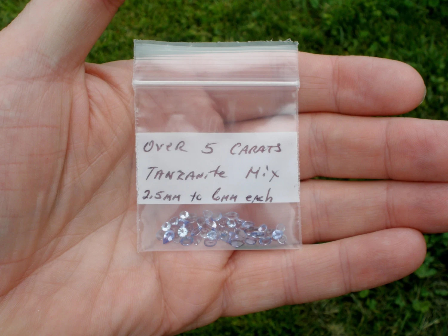 Tanzanite gem mix loose parcel over 5 carats for Jewelry, Crafts and Collecting