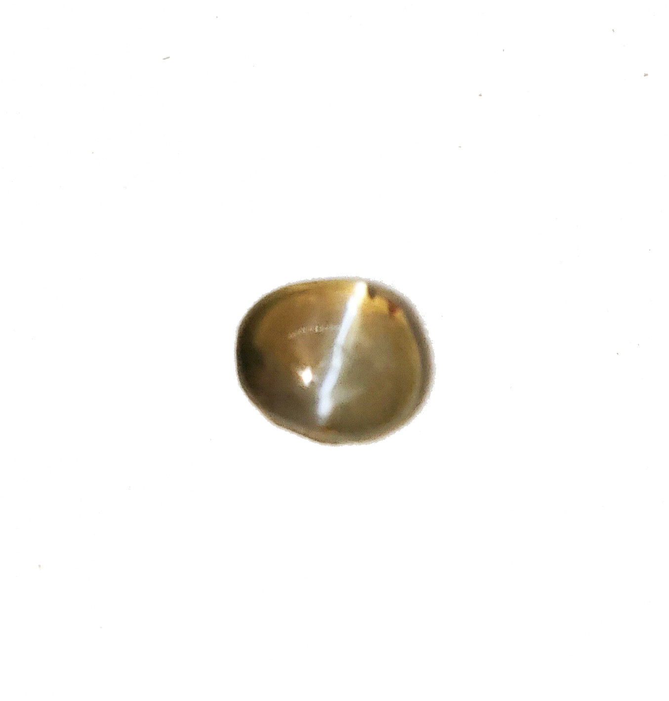 Natural Chrysoberyl Cats eye Stone 1.79 Ct None Treated