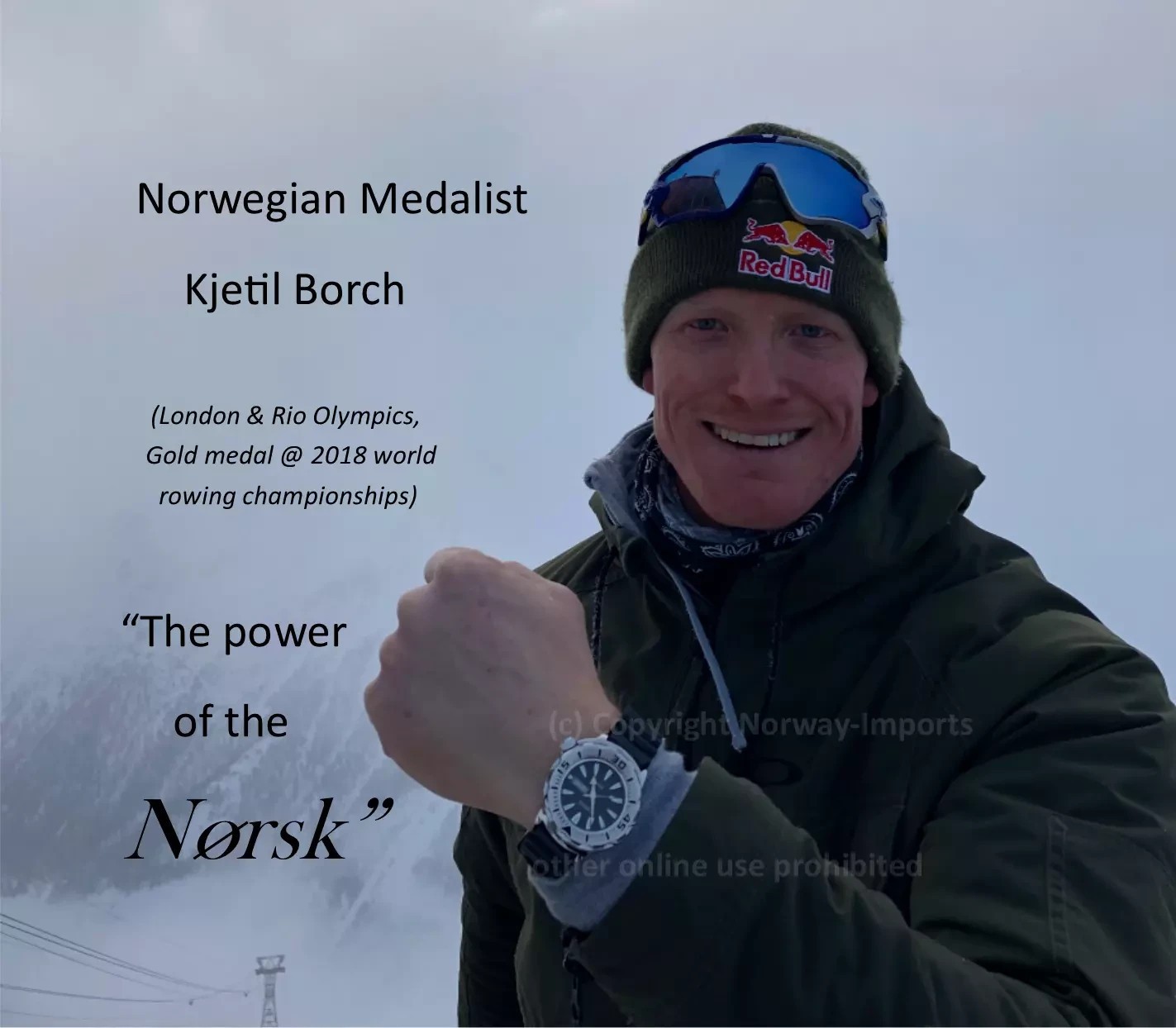 Sea Monster Diver Watch, Norsk, Olympic Citizen Quartz – Blue, 2020 Olympics