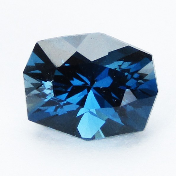 1.47Cts Striking Natural London Blue Topaz Fancy Cut loose Gemstone From Brazil