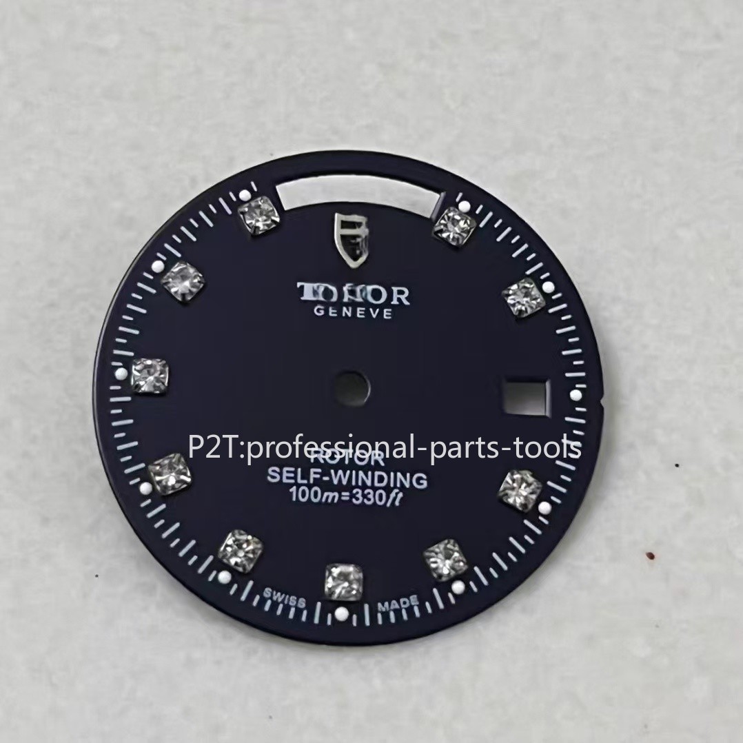 29mm Watch Dial Fits for 2834 Movement Tudor Classic Prince Date-Day Watch Face