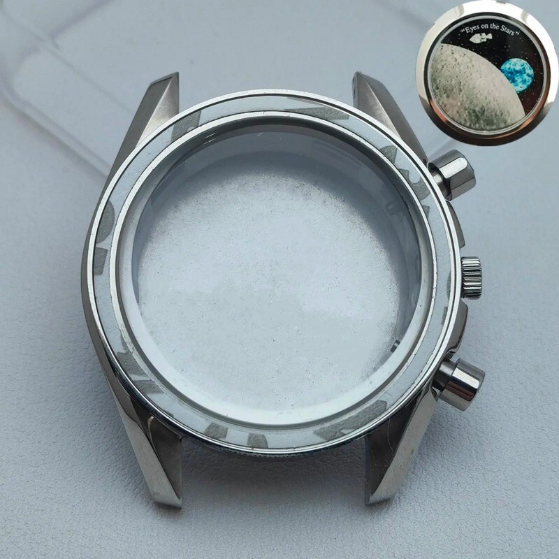 39.7mm Watch Metal Case FIT VK63 Movement Case Watch Accessories Suitable