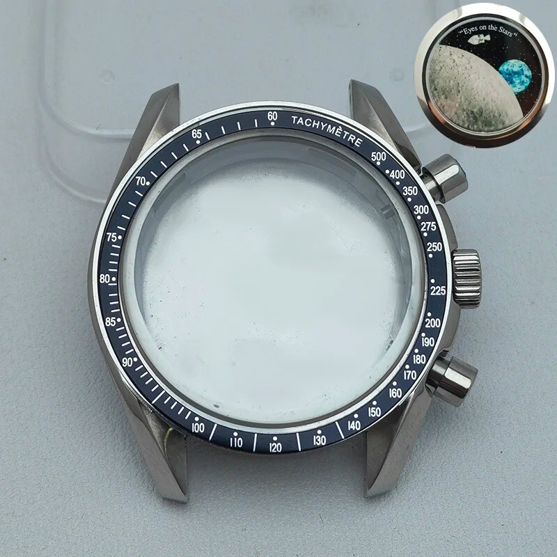 39.7mm Watch Metal Case FIT VK63 Movement Case Watch Accessories Suitable