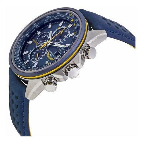 Citizen Men’s Blue Angels World Chronograph Eco Drive Watch AT8020-03L NEW