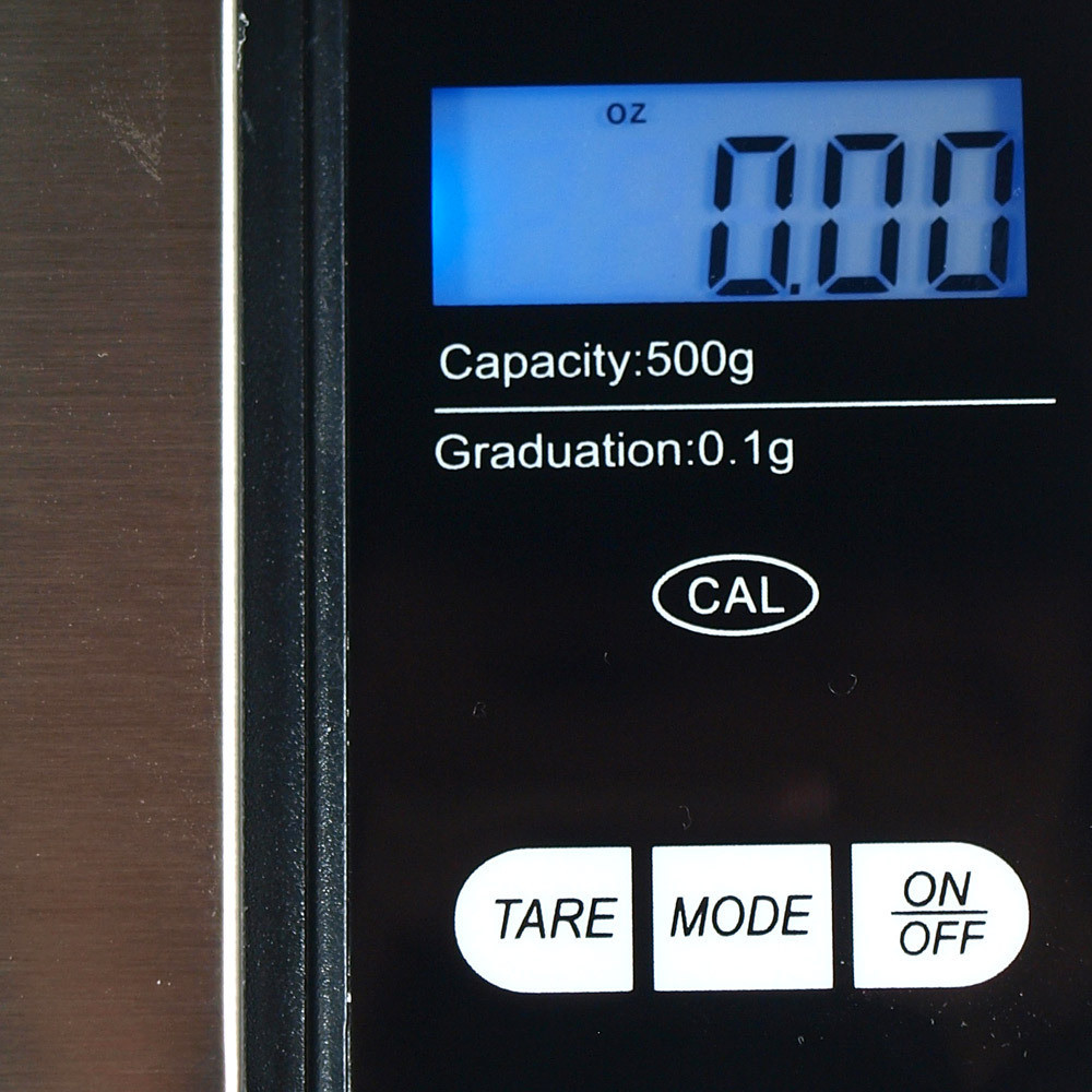 Clearance 500g x 0.1g Precision Digital Pocket Scale for Gold Jewelry Reload
