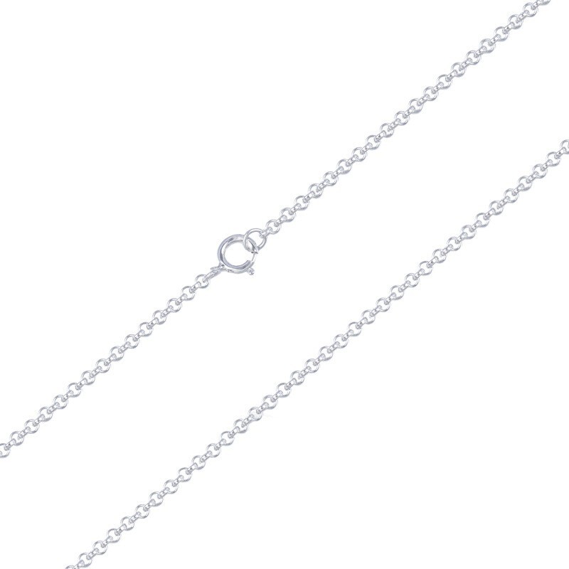 Sterling Silver Belcher Chain Necklace – 1.5mm – 16″ 18″ 20″ 22″ 24″ 26″ 30″