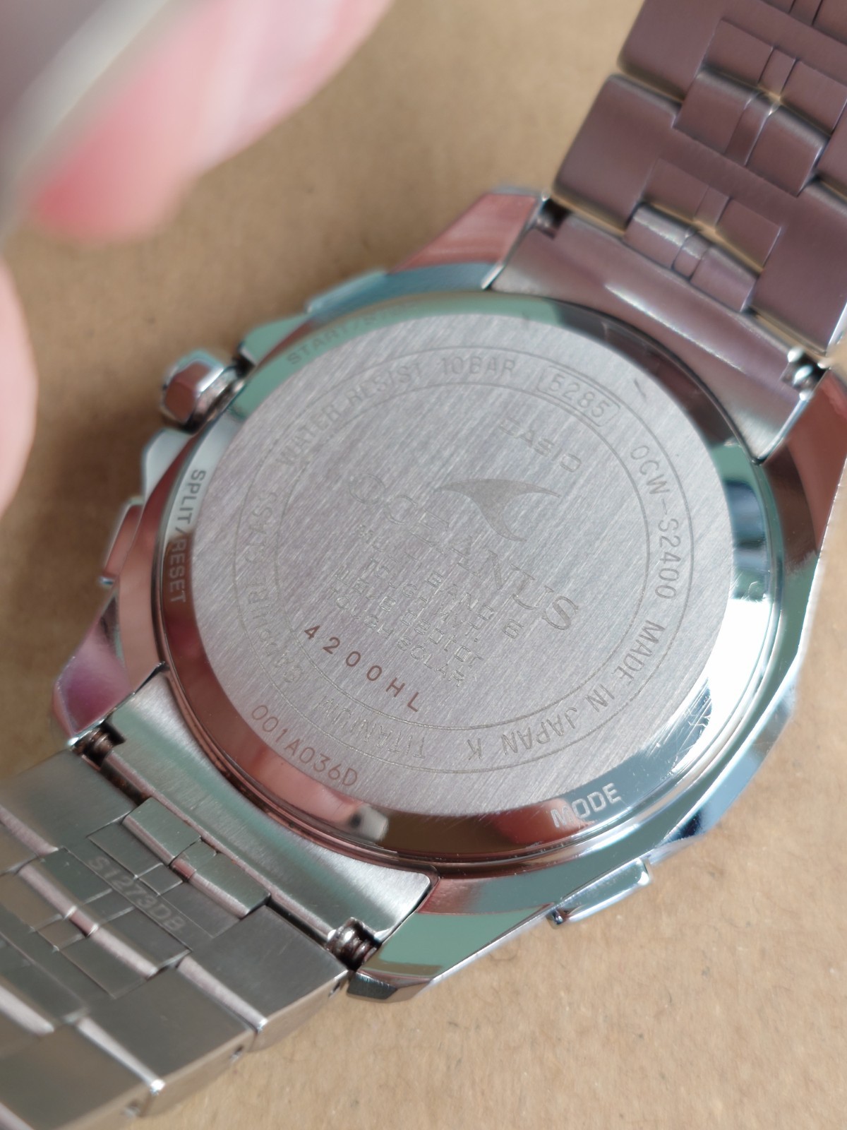 Casio Oceanus Manta OCW-S2400-1AJF – Premium JDM Titanium Chronograph Solar