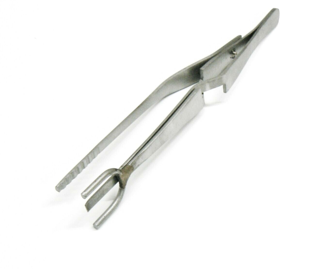 Half-Shank Tweezer Jewelry Soldering Tweezers for Rings – Stainless Steel 6-1/2”