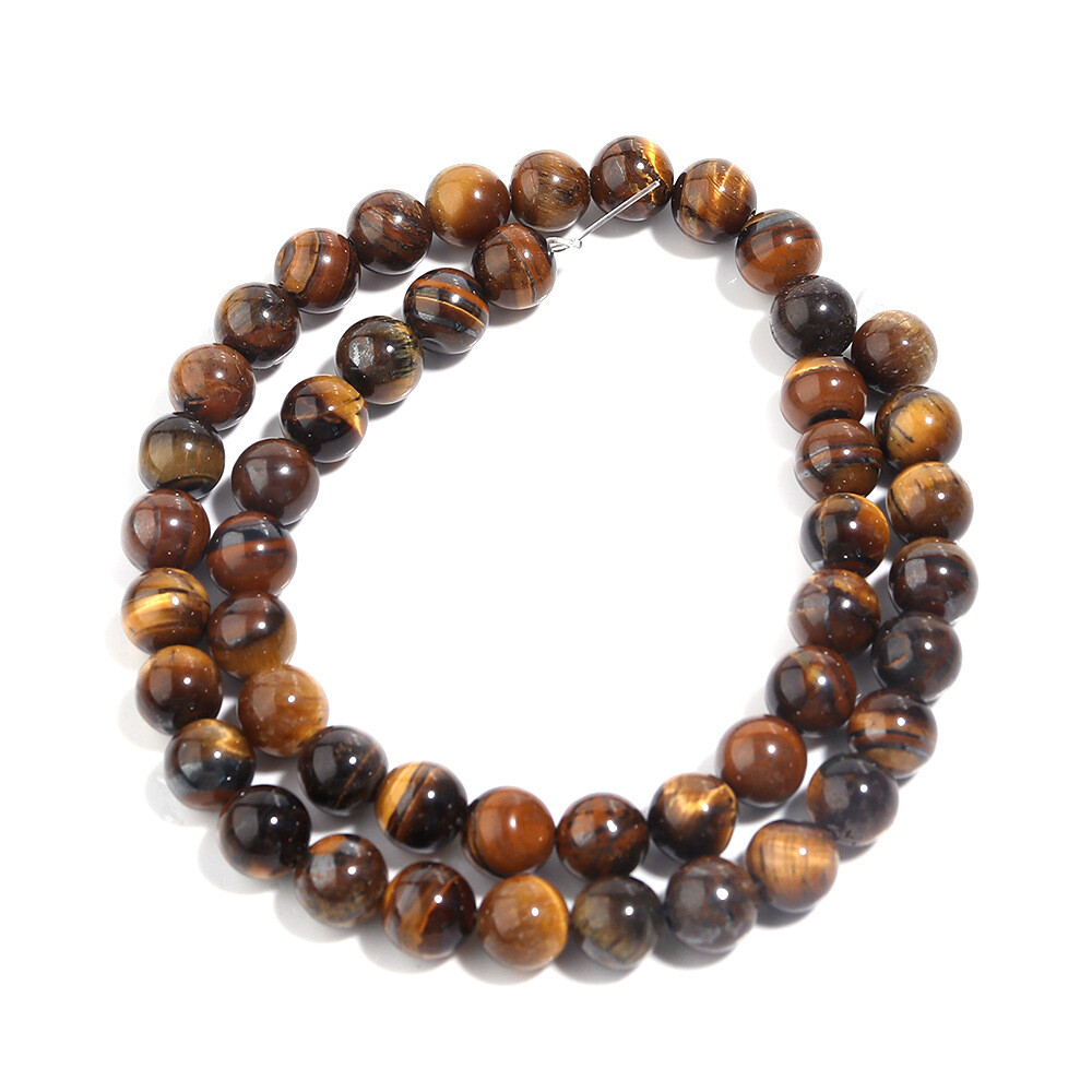 Natural Gemstone Round Spacer Loose Beads Jewelry Making 4mm 6mm 8mm 10mm 12mm