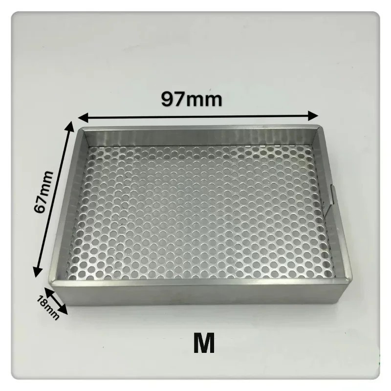 Aluminum Frame Steel Mesh Watch Parts Drying Storage Tray Organizer Tool