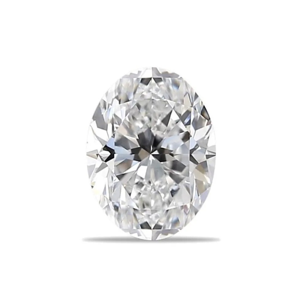 Loose CVD Diamond 2.90 Ct (8×10 mm) Oval -D Color, IF CLARITY Certified Diamond