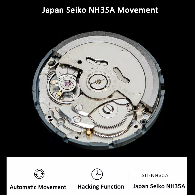 NH35A High Accuracy Mechanical Japan NH Day Date Automatic Movement Series Set