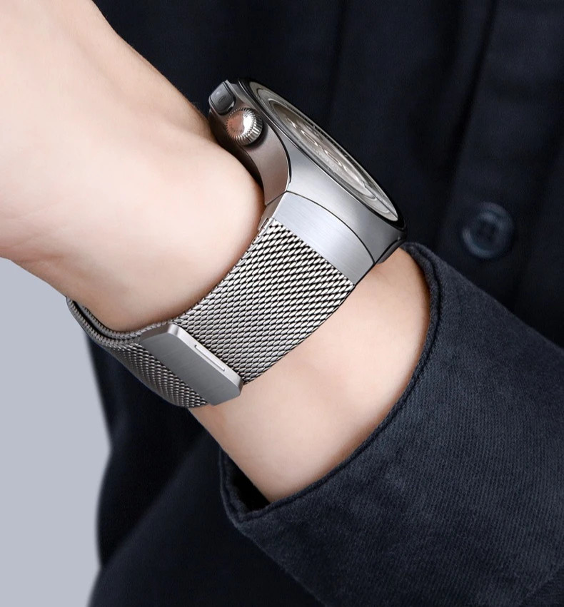 Magnetic No Gaps Milanese Bracelet Metal Band Strap For Huawei Watch 5 46mm 42mm