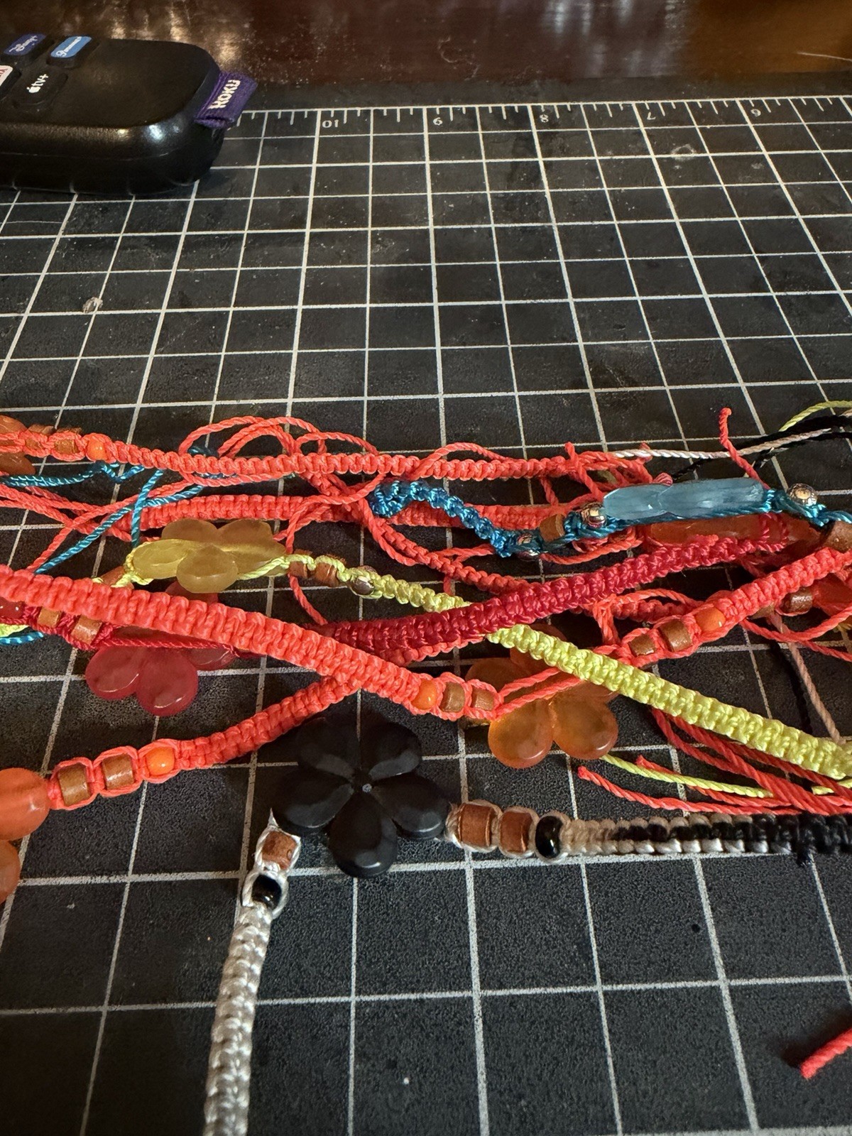 Bulk Lot of 95 Handmade Macramé Bracelets – Evil Eye, Floral & Beaded Wholesale