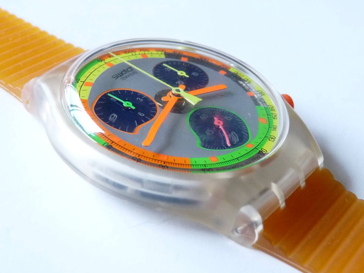 Swatch 1993 Chrono Swatch Golden Globe Swatch Golden Globe part number SCG100
