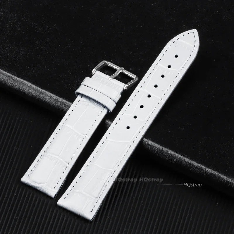 Genuine Leather Mens Watch Strap Band Brown Black 12mm 14mm 16mm 18mm 20mm 22mm