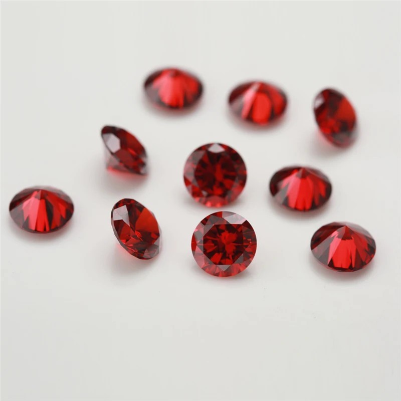 Wholesale Round Cut 1-10pcs VVS1 Colorful 0.5-3ct Moissanite GRA for Jewelry DIY