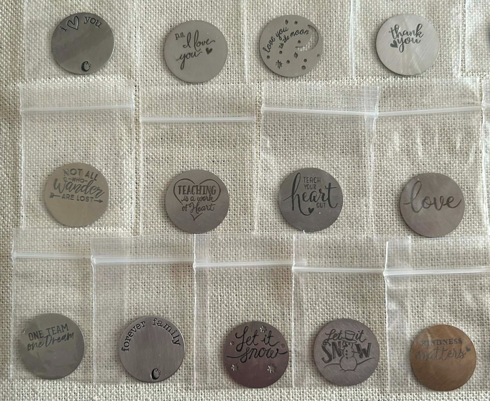 Origami Owl “Your Choice” Large Plates for Lockets “New” #4