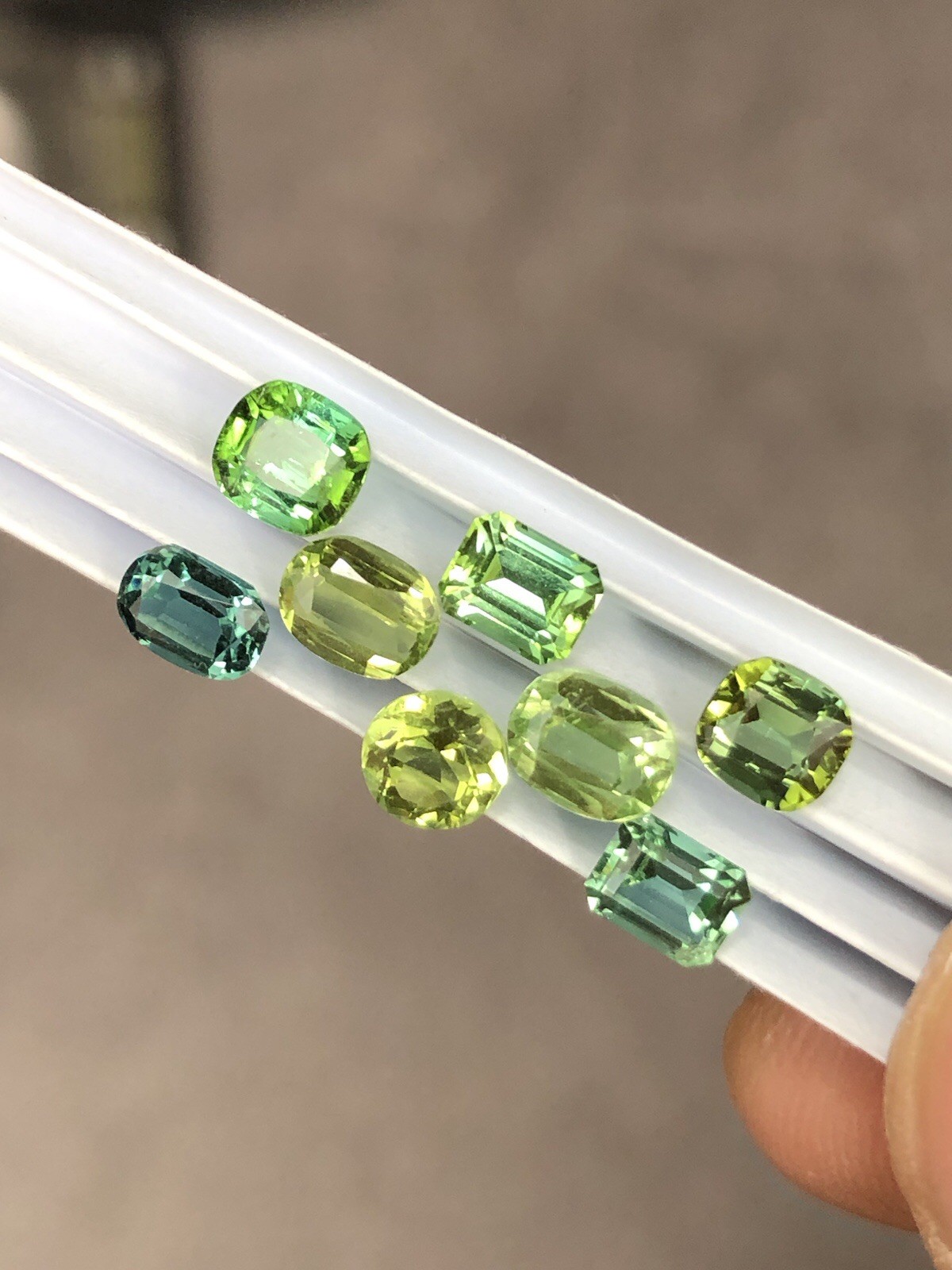 4 Carat Natural Multi Color Tourmaline – Faceted Afghanistan Tourmaline