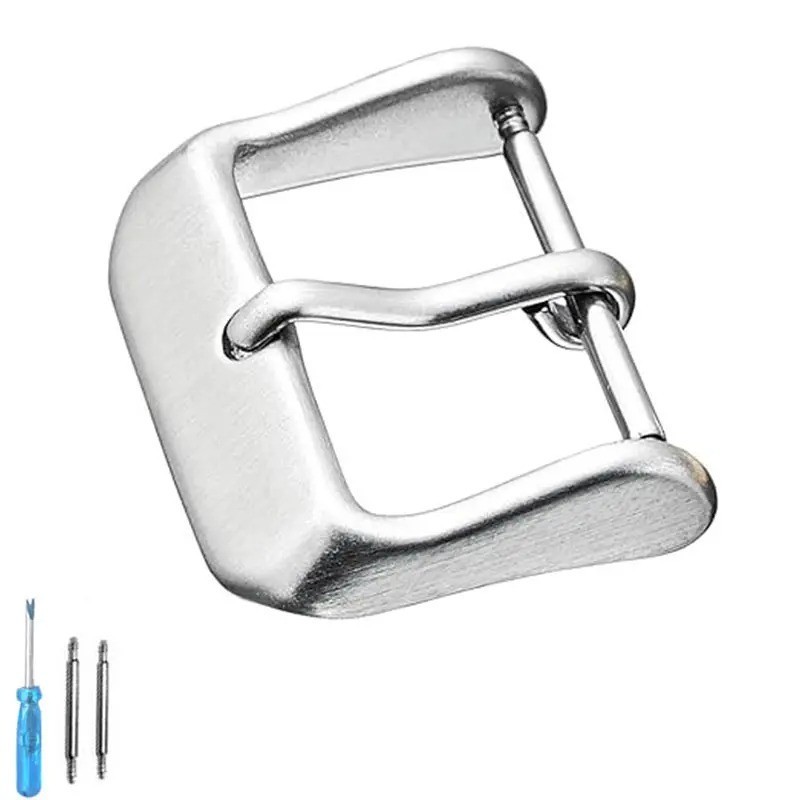 12mm 14mm 16mm 18mm 20mm 22mm Watchbands Buckle Stainless Steel Pin Clasp Watch