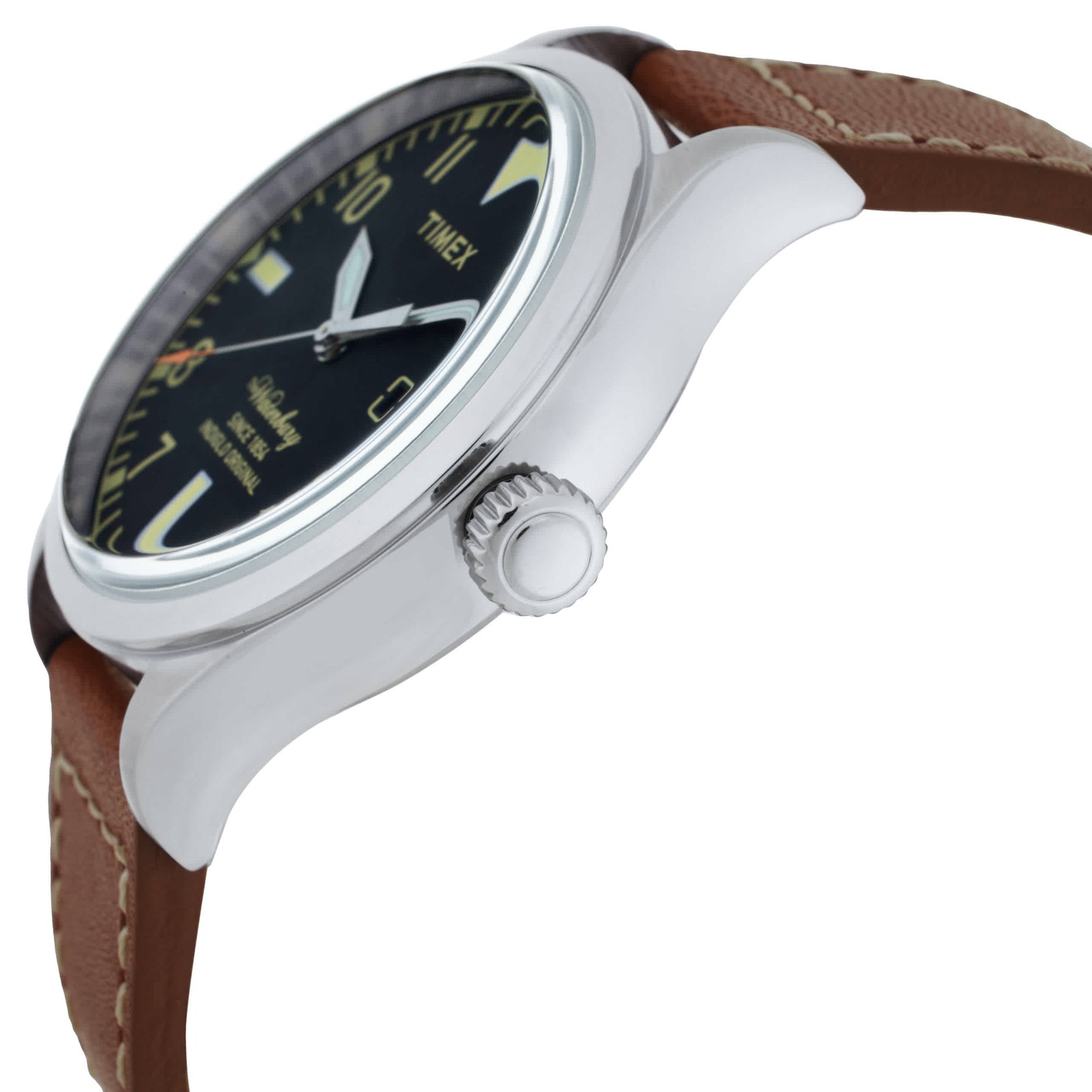 Timex Waterbury Heritage Traditional Quartz Black Dial Unisex Watch TW2P84000