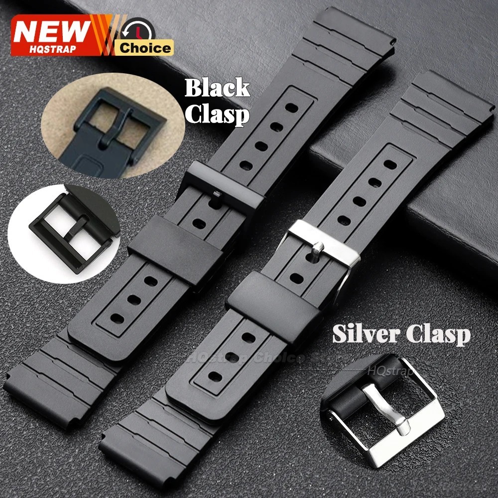 CASIO Watch Band F-91W,F-28W,F-91WG,F-93W,F-94WA,F-105W,F-106W,FLB-91W