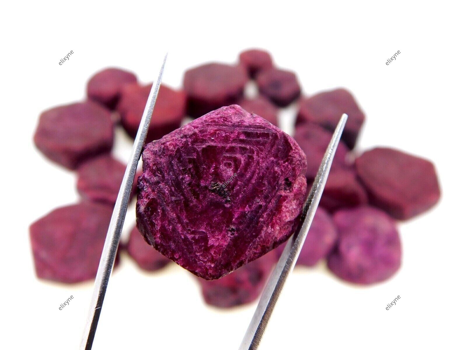 African Natural Red Ruby Rough 600+ Cts Certified Gemstone Lot