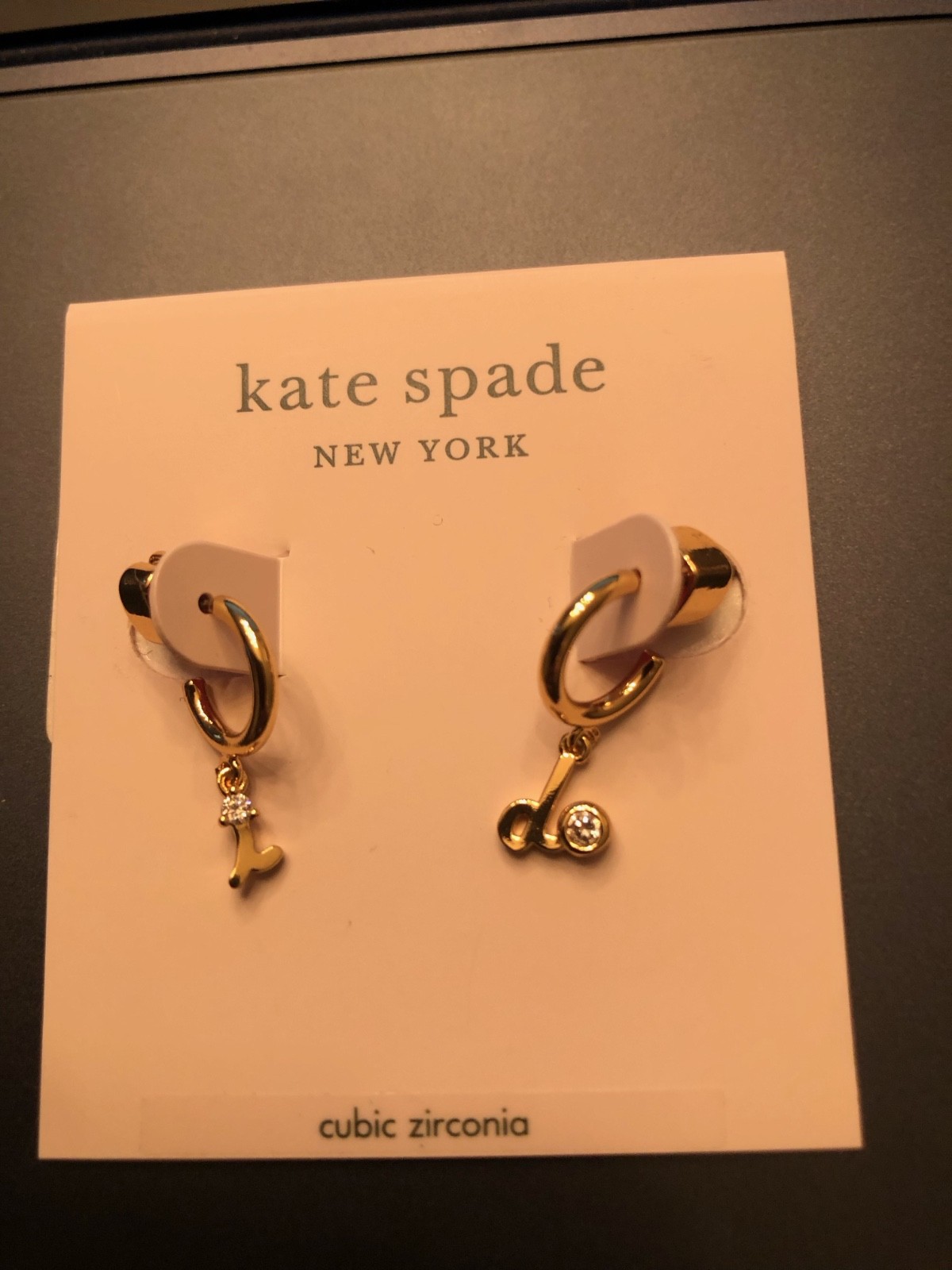 Kate Spade Earrings Say Yes I Do stud