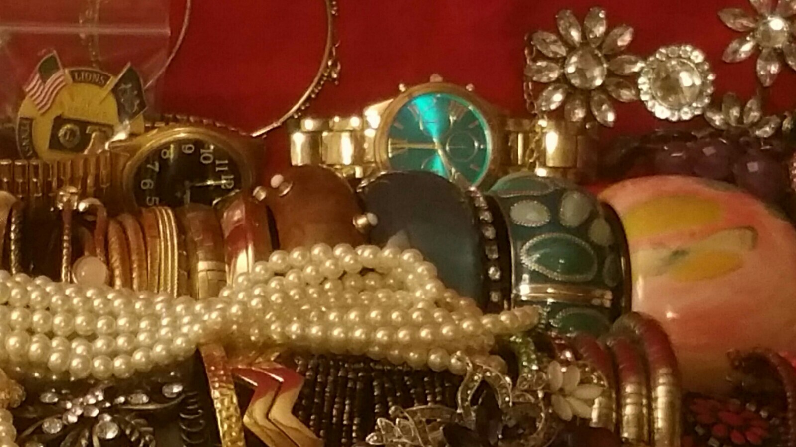 Vintage Estate Costume Jewelry Wear Repair Lots