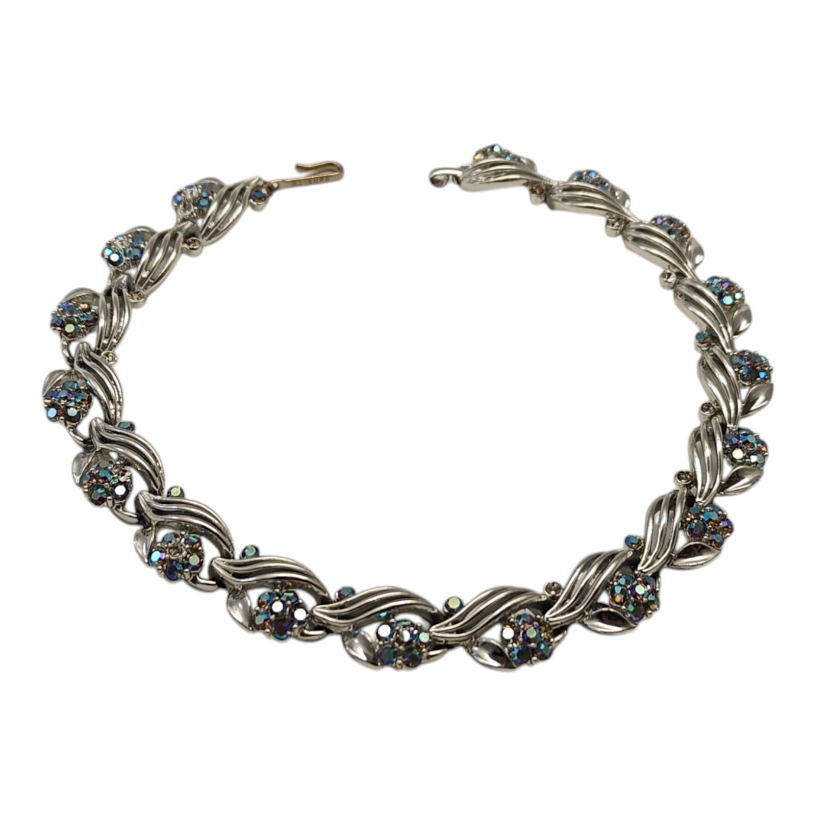 Lisner Rhinestone Special Occasion Necklace Missing Rhinestones