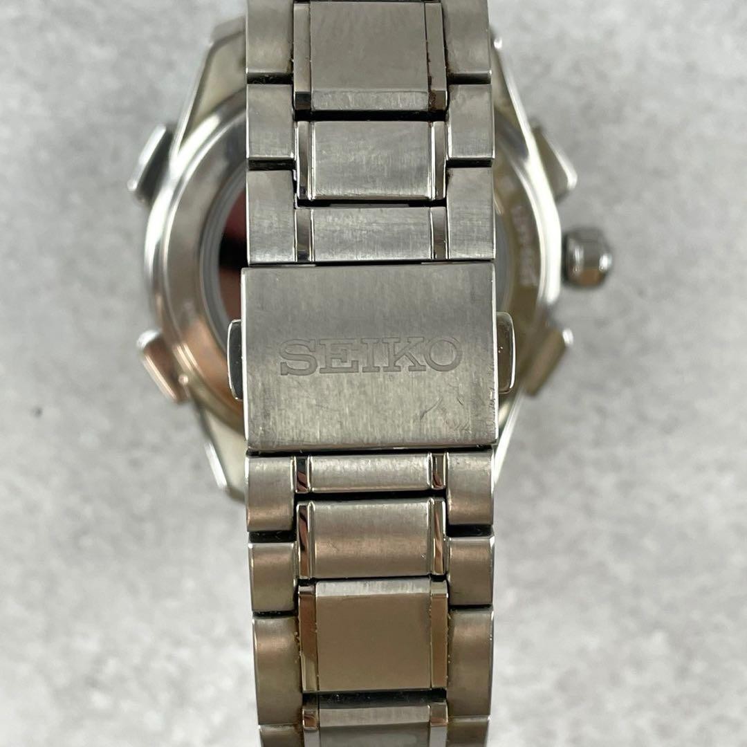 Regular 154 000 yen working Seiko solar wristwatch 8B92 0AT