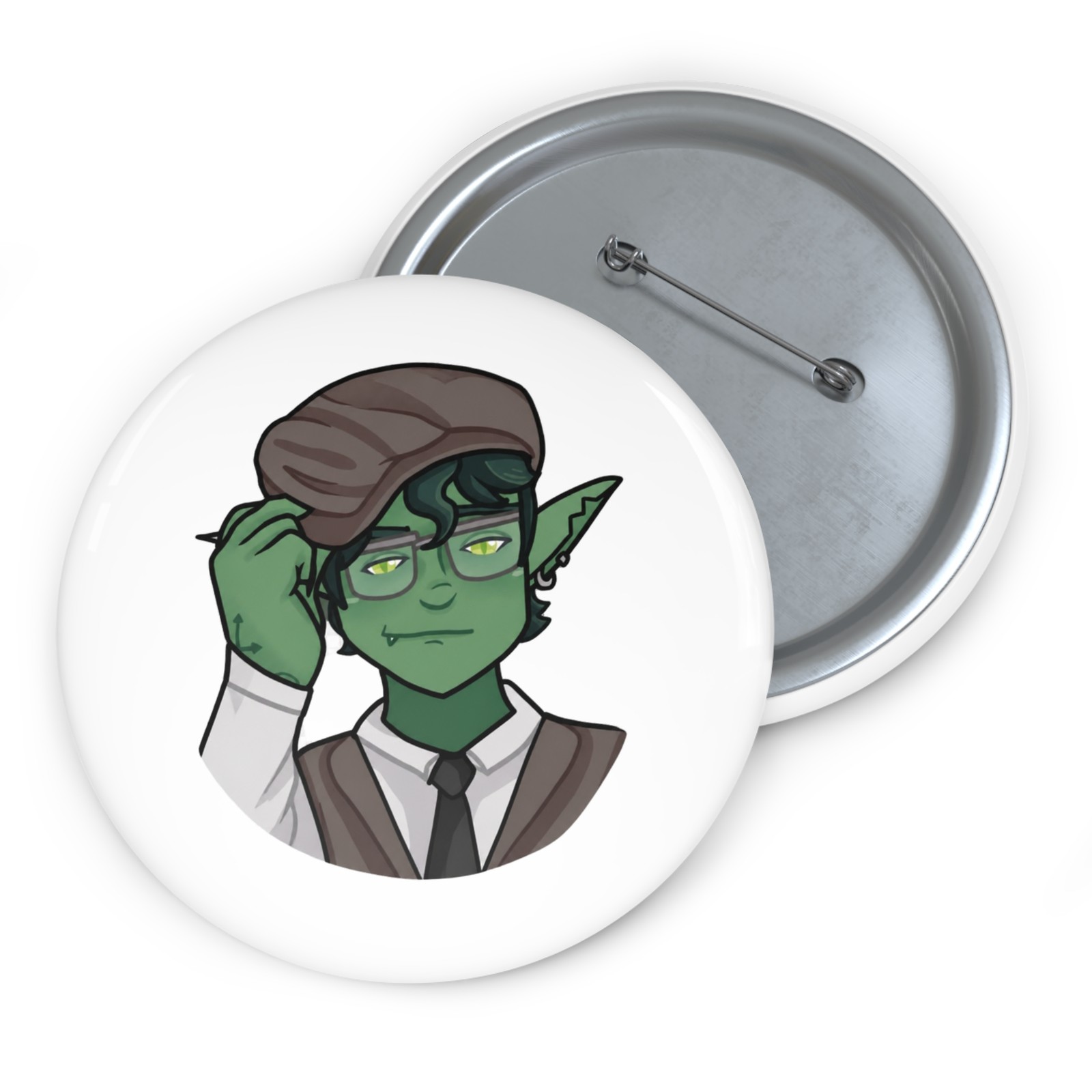 Riz Gukgak Fantasy High Enamel Pin | Dimension 20 RPG Fan Accessory