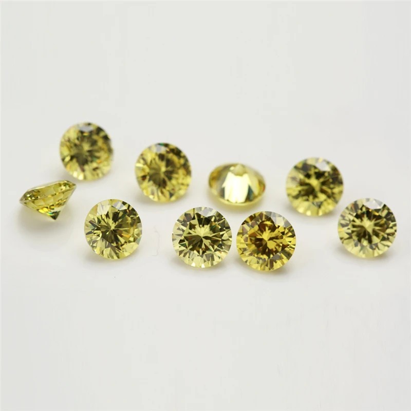 Wholesale Round Cut 1-10pcs VVS1 Colorful 0.5-3ct Moissanite GRA for Jewelry DIY