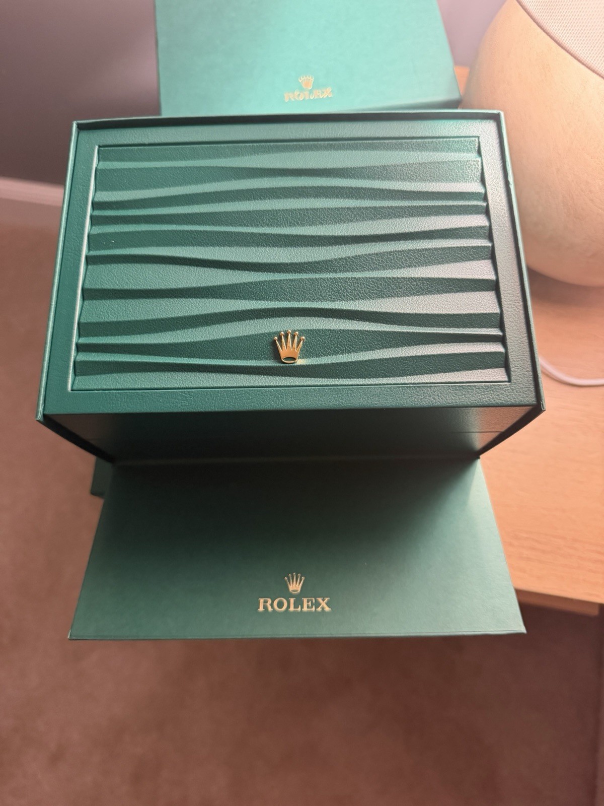 Rolex Datejust 36mm FULL SET BOX PAPERS Blue Diamond Dial Fluted Jubilee 126234