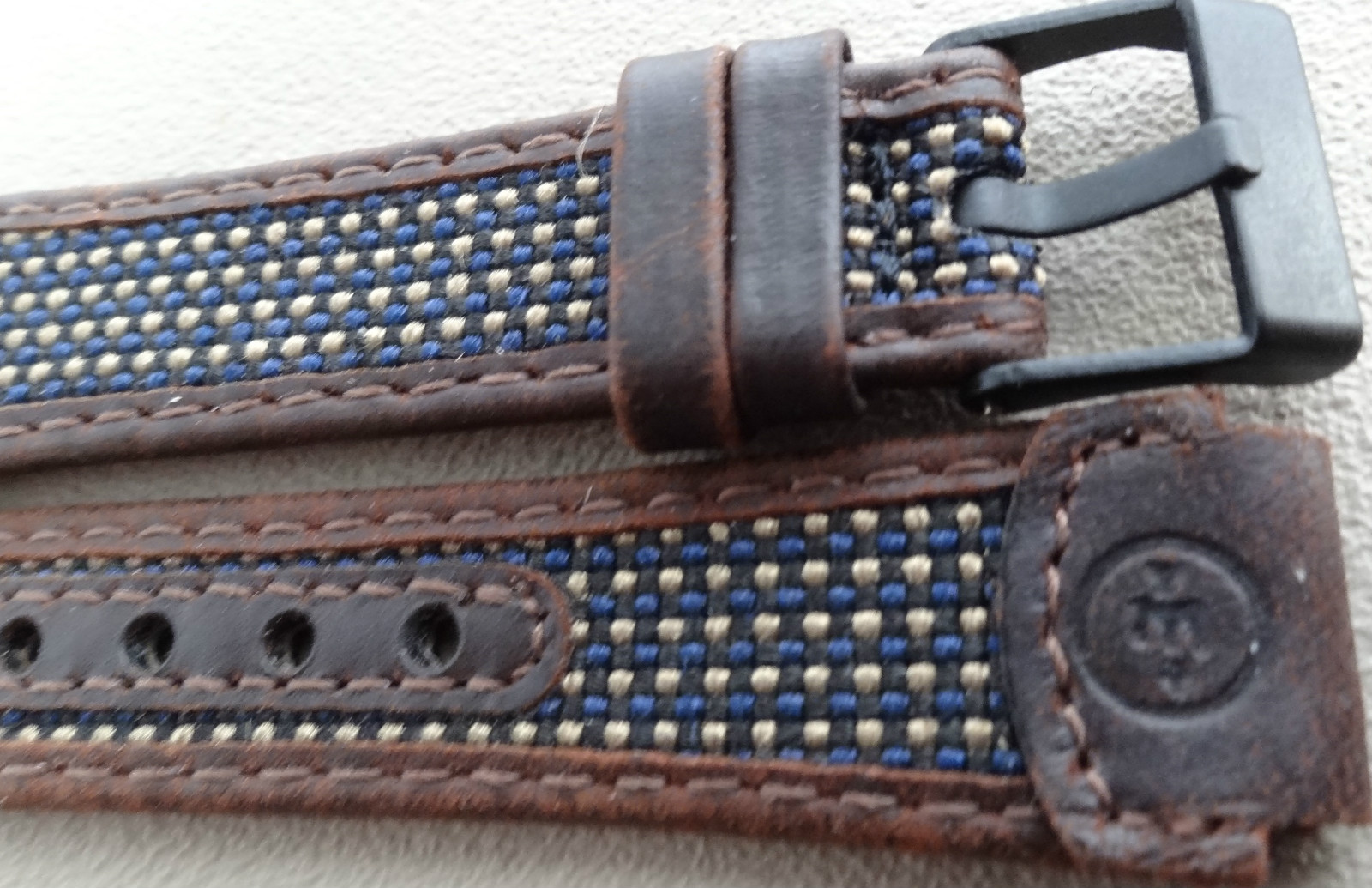SMALL LADIES New Timex Expedition Brown Water Resistant 14mm Regular Watch Band