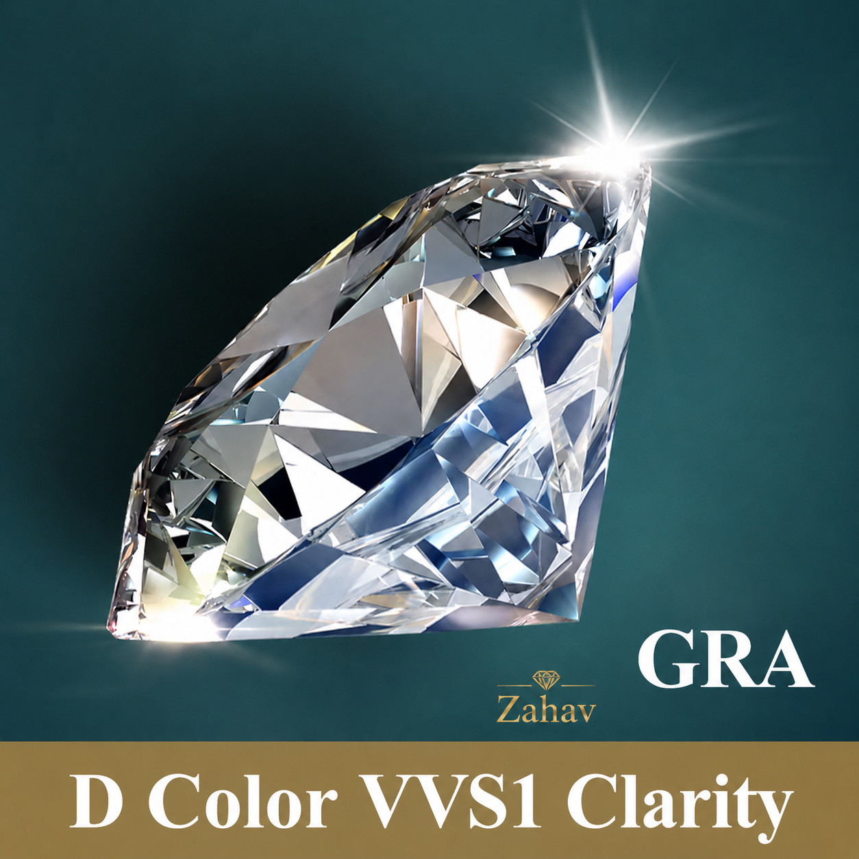 GRA Certified Loose Moissanite Round Stones D VVS1 0.1 Carat – 20 Carat